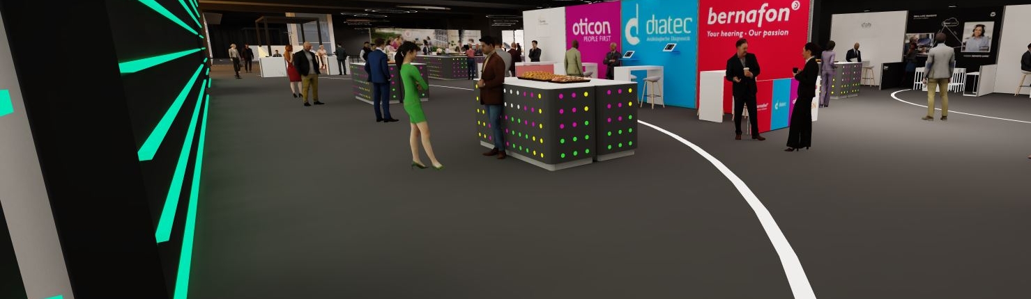 online congres met stands in virtual reality